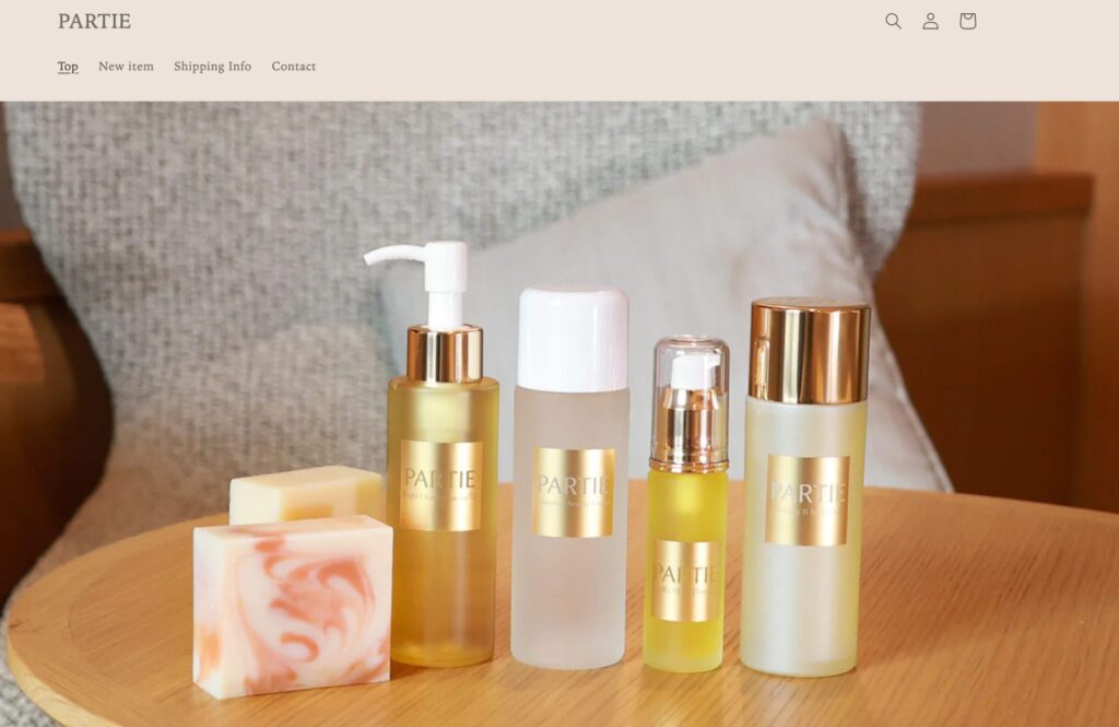 PARTIE　コンプリートセラムローション　化粧液　敏感肌